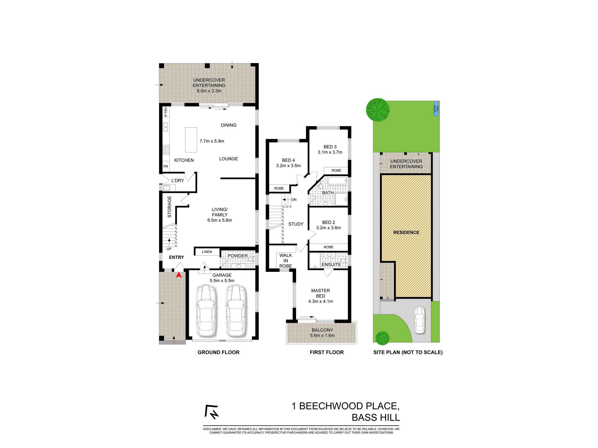 1 BEECHWOOD PLACE Bass Hill