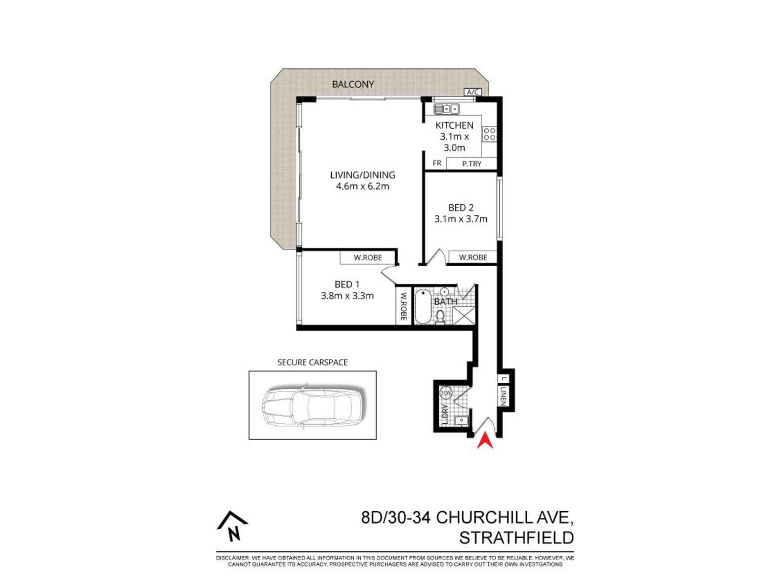 8d/30-34 CHURCHILL, AVENUE Strathfield