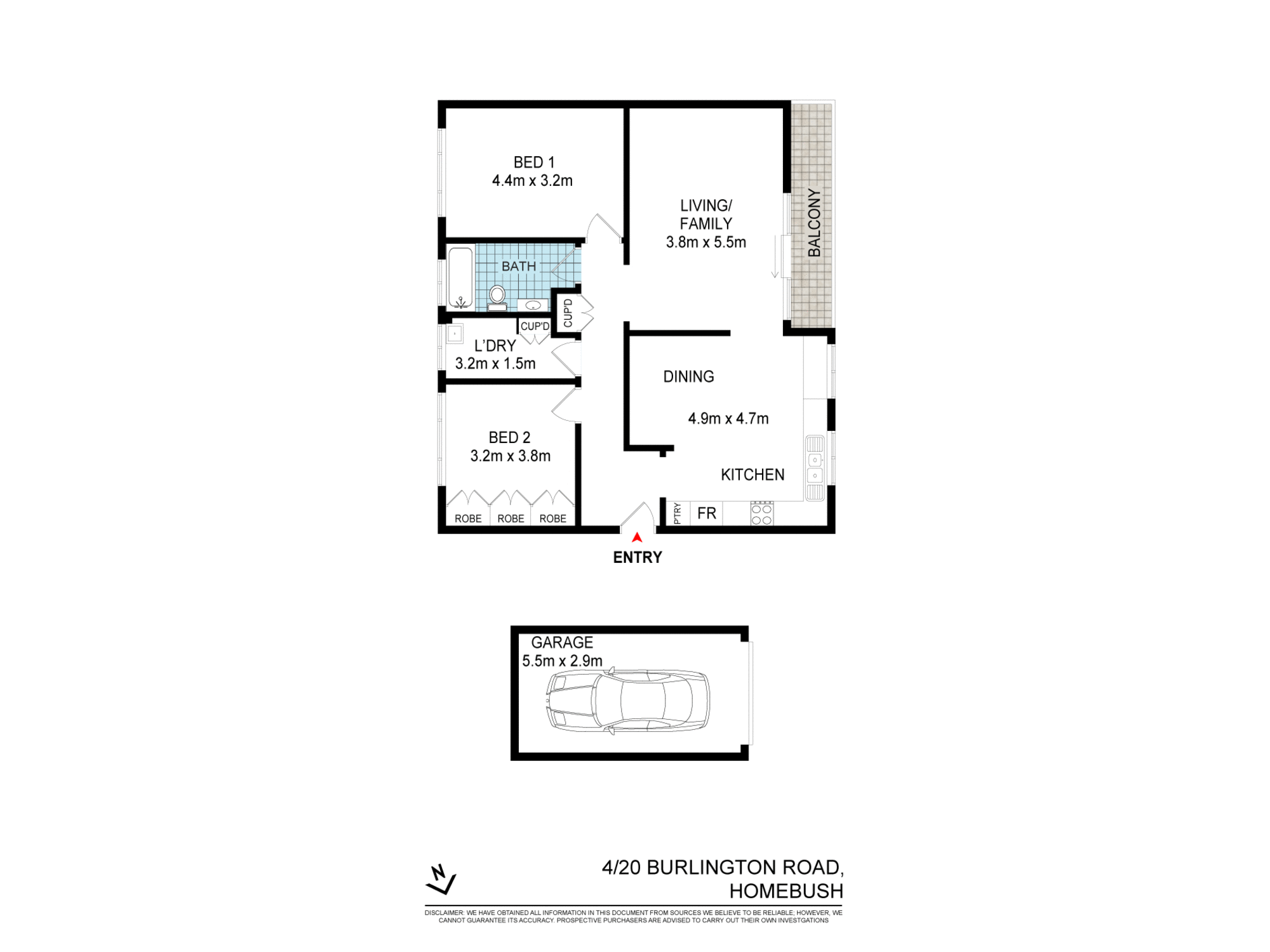 4/20 BURLINGTON ROAD Homebush