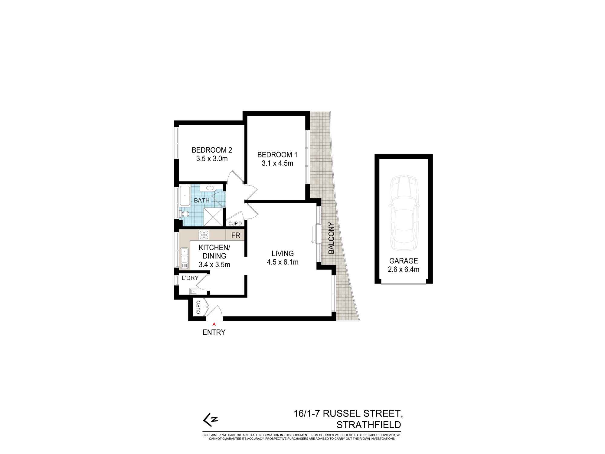 16/1-3 Russell Street Strathfield