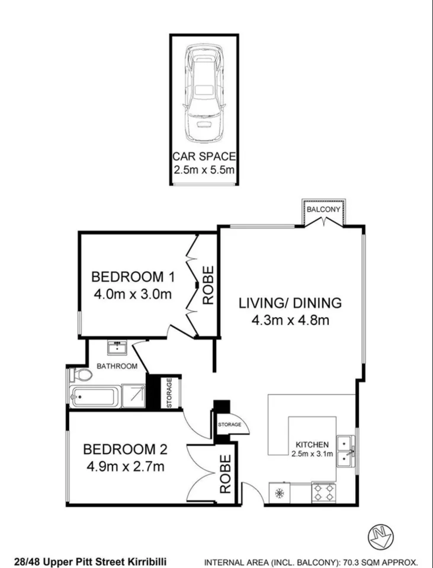 28/48 UPPER PITT STREET Kirribilli