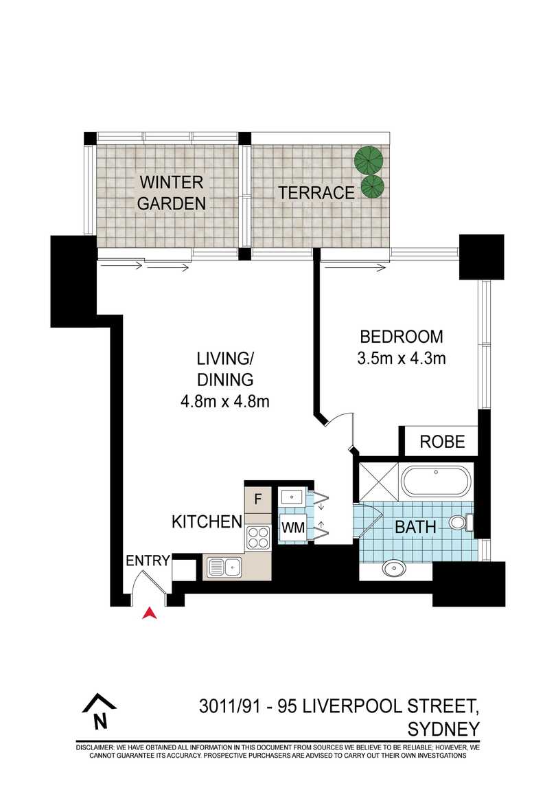 3011/91-95 LIVERPOOL STREET Sydney