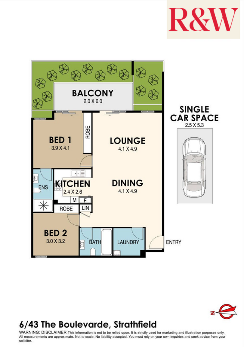 6/43 The Boulevarde Strathfield